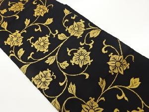 抽象花唐草模様織出し名古屋帯